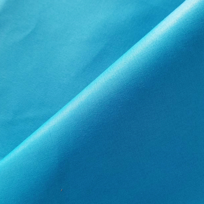 TMIE-08-1-1 70GSM 122CM শার্ট গার্মেন্ট নরম এবং চকচকে ফ্যাব্রিক 100% পলিয়েস্টার পপলিন ফ্যাব্রিক দিয়ে রঙ করা পলিয়েস্টার উপাদান